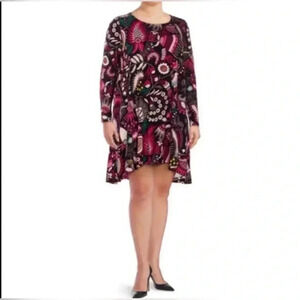 Context Multi Color Swing Dress, 2X/2T